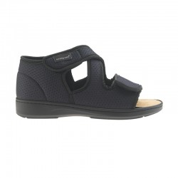 Zapatilla abierta con cierres ajustables de velcro Unisex Caramulo Nursing Care