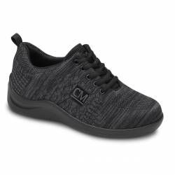 Deportivas señora horma extra ancha Calzamedi 0752 Negro