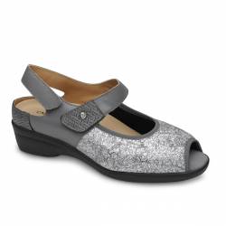 Sandalias pala elástica Calzamedi 0784 Gris