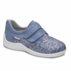 Zapato deportivo ancho 16 Calzamedi 0790 Azul