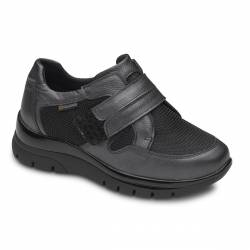Sneaker cuña ancho 15 Calzamedi 0797 Negro