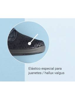 Zapato pie diabético señora calzamedi 0793 Azul