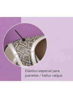 Sandalias Calzamedi 0800 beige con juanetera