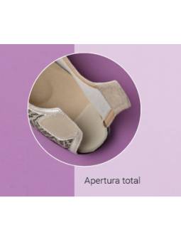 Sandalias Calzamedi 0800 beige con juanetera
