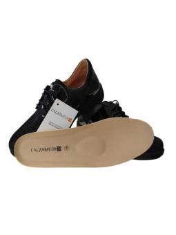 Zapato confort total Calzamedi 0794 Negro con plantilla extraíble con almedra