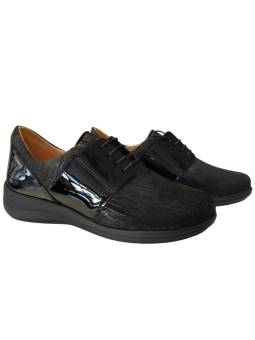 Zapato confort total Calzamedi 0794 Negro ancho especial
