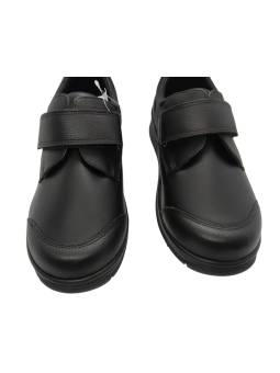 Zapato Ancho 20 pie diabético Calzamedi 2173 Negro expecio extra para pie y dedos