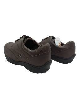 Zapatos pie diabético caballero Calzamedi 2143 Marrón sin costuras internas