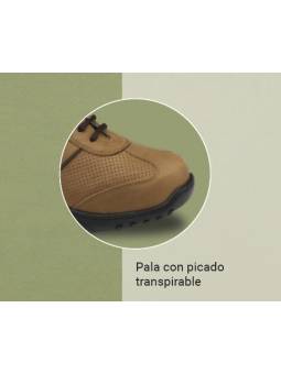 Calzamedi 2185, Sneaker diabético caballero para pies muy anchos, pala picada transpirable.