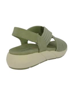 Doctor Cutillas 31405 Kaki. Sandalia confort con cierre de velcro.