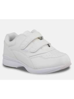 Propét Tour Walker Strap W3902 blanco (X2E). Deportiva ancho especial Mujer