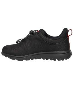 Propét TravelActive Aurora Negro. Deportivas ancho especial mujer
