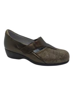Clement Salus Circe. Zapato confort de horma extra ancha