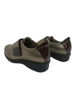 Zapato mujer Clement Salus Amsterdam vista trasera suela PU antideslizante
