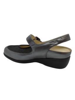 Clement Salus Santoña - Sandalia extra ancha  con plantilla extraíble con sujección trasera.