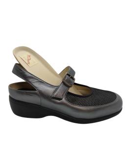 Clement Salus Santoña - Sandalia extra ancha con plantilla extraíble.