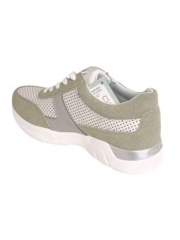 Saguy´s 20725 Verde. Calzado casual ancho 15, amplio y moderno