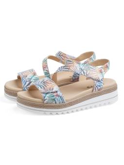 Saguy´s Confort 20724. Sandalia con apertura total multi velcros