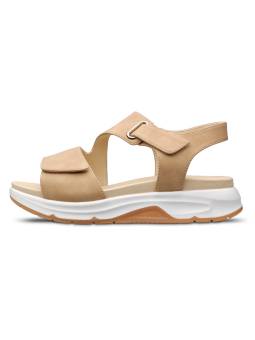 Saguy´s Confort 20702. Sandalia ligera con velcro marrón