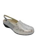 Clement Salus Lavanda. Zapato elegante con pala elástica