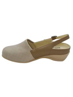 Clement Salus Bari. Zapato destalonado elástico para juanetes ancho especial