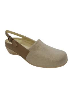 Clement Salus Bari. Zapato destalonado elástico para juanetes ancho especial