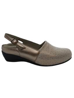 Clement Salus Singapur. Zapato destalonado elástico pies delicados pala elástica