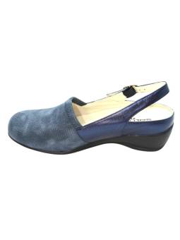 Clement Salus Sicilia. Zapato destalonado elegante pala elástica cuña suave