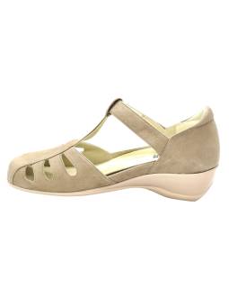 Clement Salus Savana. Zapato de verano con plantilla extraíble cuña suave
