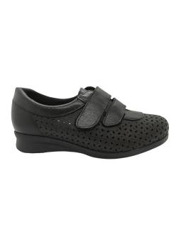 Clement Salus Celosia. Zapato confort con doble velcro