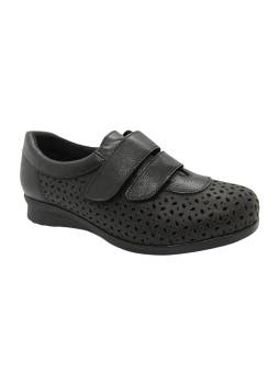 Clement Salus Celosia. Zapato confort con doble velcro