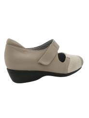 Clement Salus Camboya. Zapato de verano con horma extra ancha cuña suave