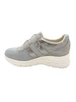 Clement Salus Kalamos. Sneaker casual cómodo mujer con doble velcro estable
