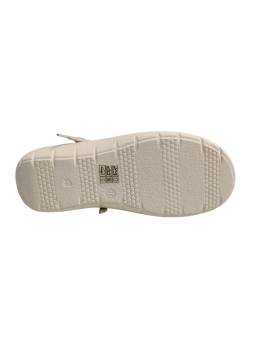 Clement Salus Coral. Sandalia ajustable con cordones antideslizante