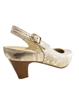 Clement Salus Antillas. Zapato de tacón cómodo de 5 cm