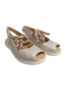 Clement Salus Virginia. Sandalia cómoda para empeine alto par piel máxima calidad