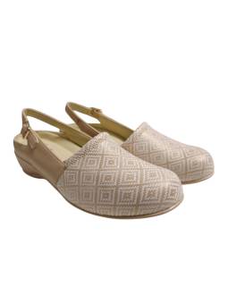 Clement Salus Alimia. Zapato destalonado elástico para juanetes cuña muy cómoda