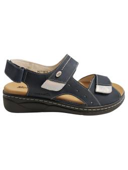 Mendivil 9026. Sandalias confort Mujer Ancho 14 apertura total